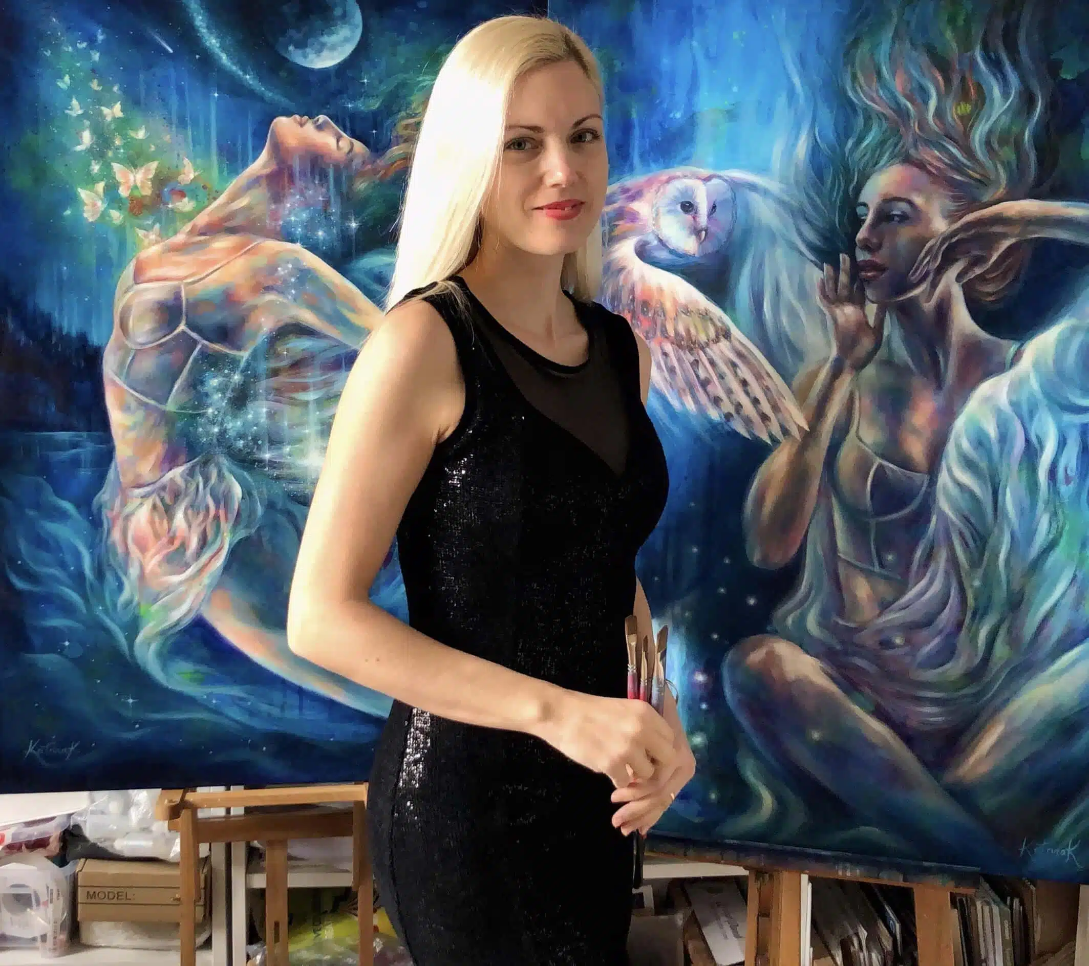 Katrina Koltes Genova exhibiton